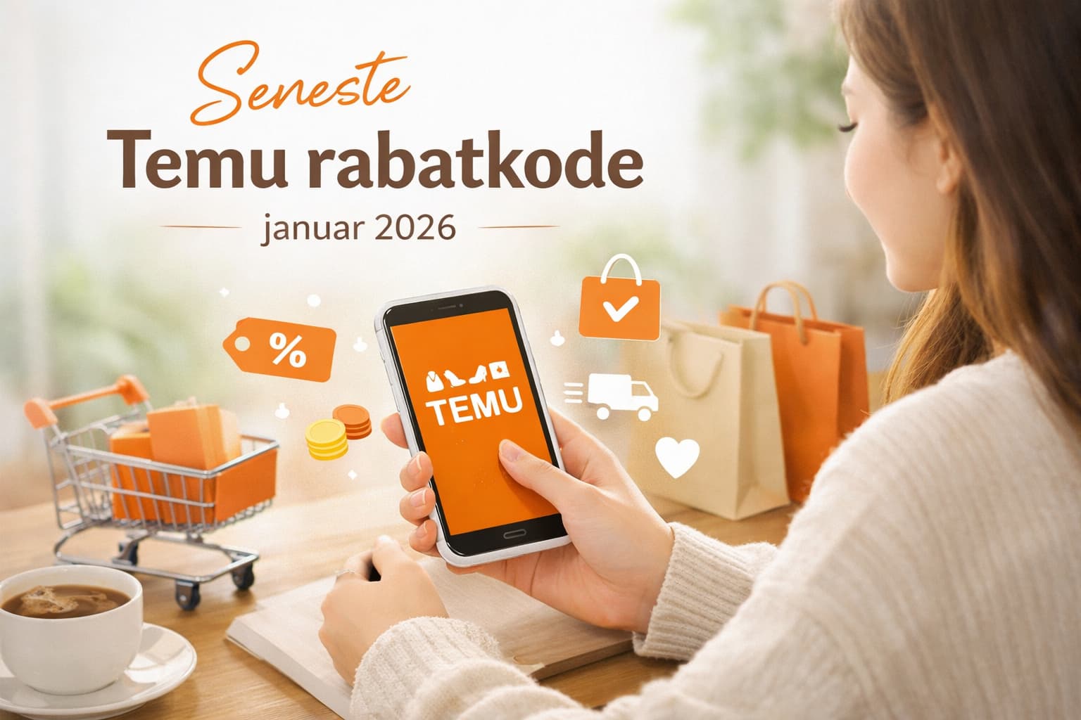 Seneste Temu rabatkode januar 2026 – spar mere med appen