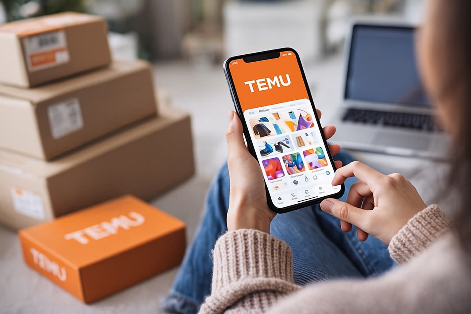 Sådan hjælper Temu appen dig med at optimere fragtomkostninger