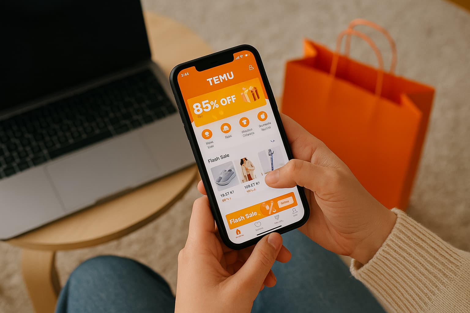 Temu rabatter til nye kunder med store besparelser