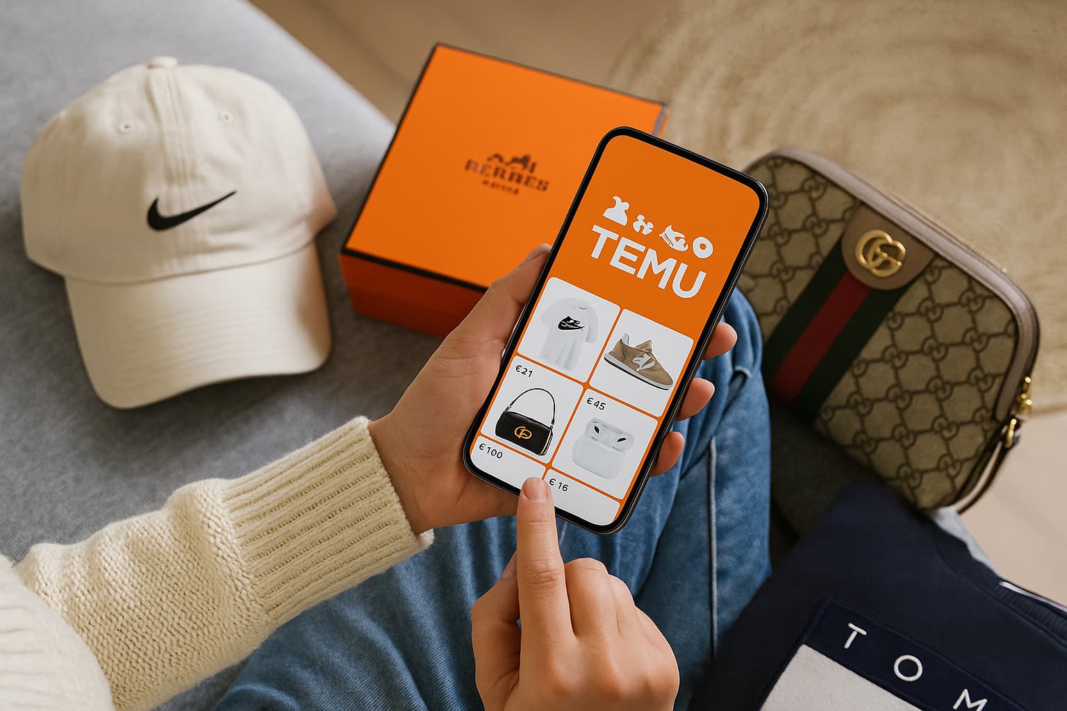 Sådan kan du købe mærkevarer på Temu sikkert og smart