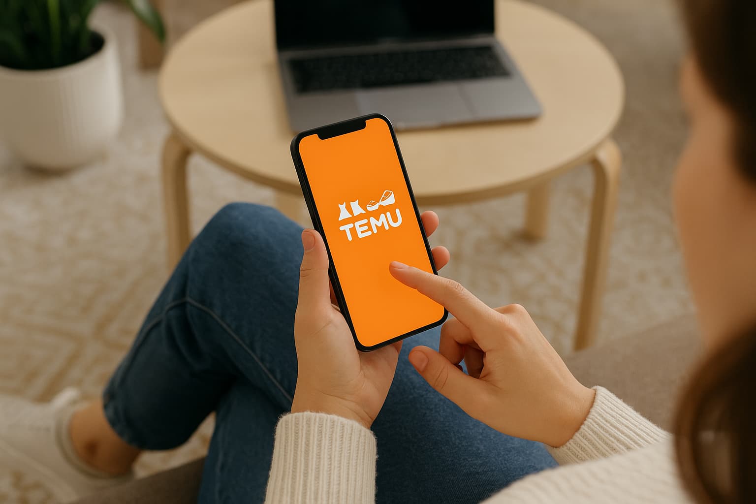 Se Temu ordrehistorik nemt direkte i appen