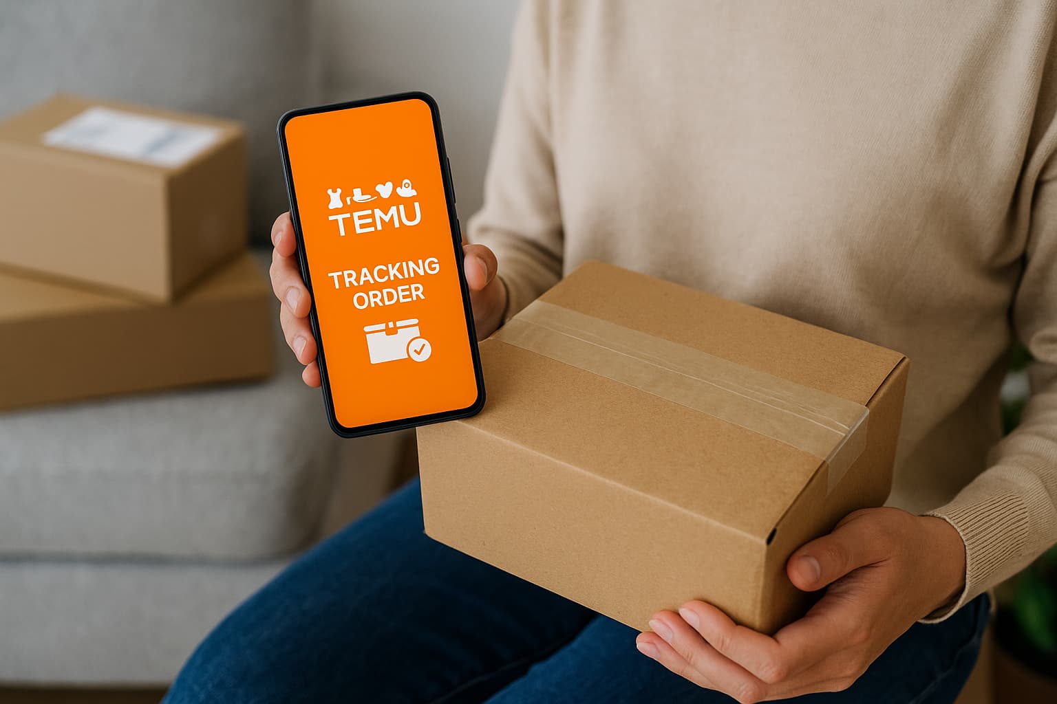 Sporing af Temu-ordre nemt direkte i appen