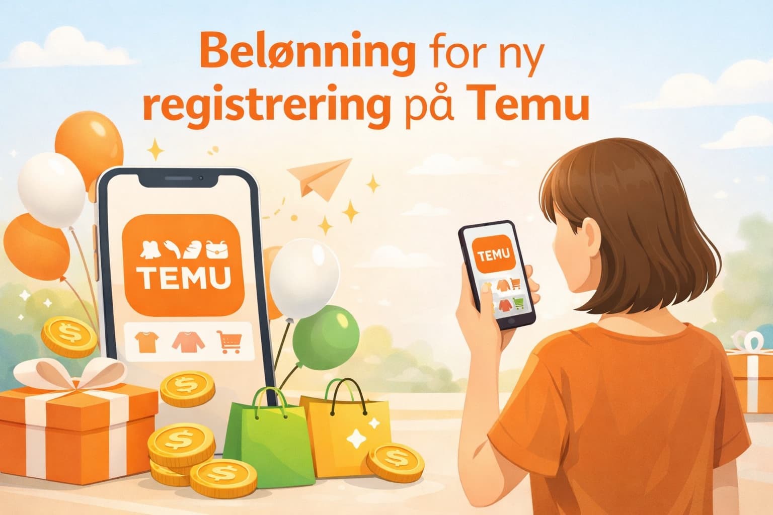 Belønning for ny registrering på Temu – Guide til nye brugere