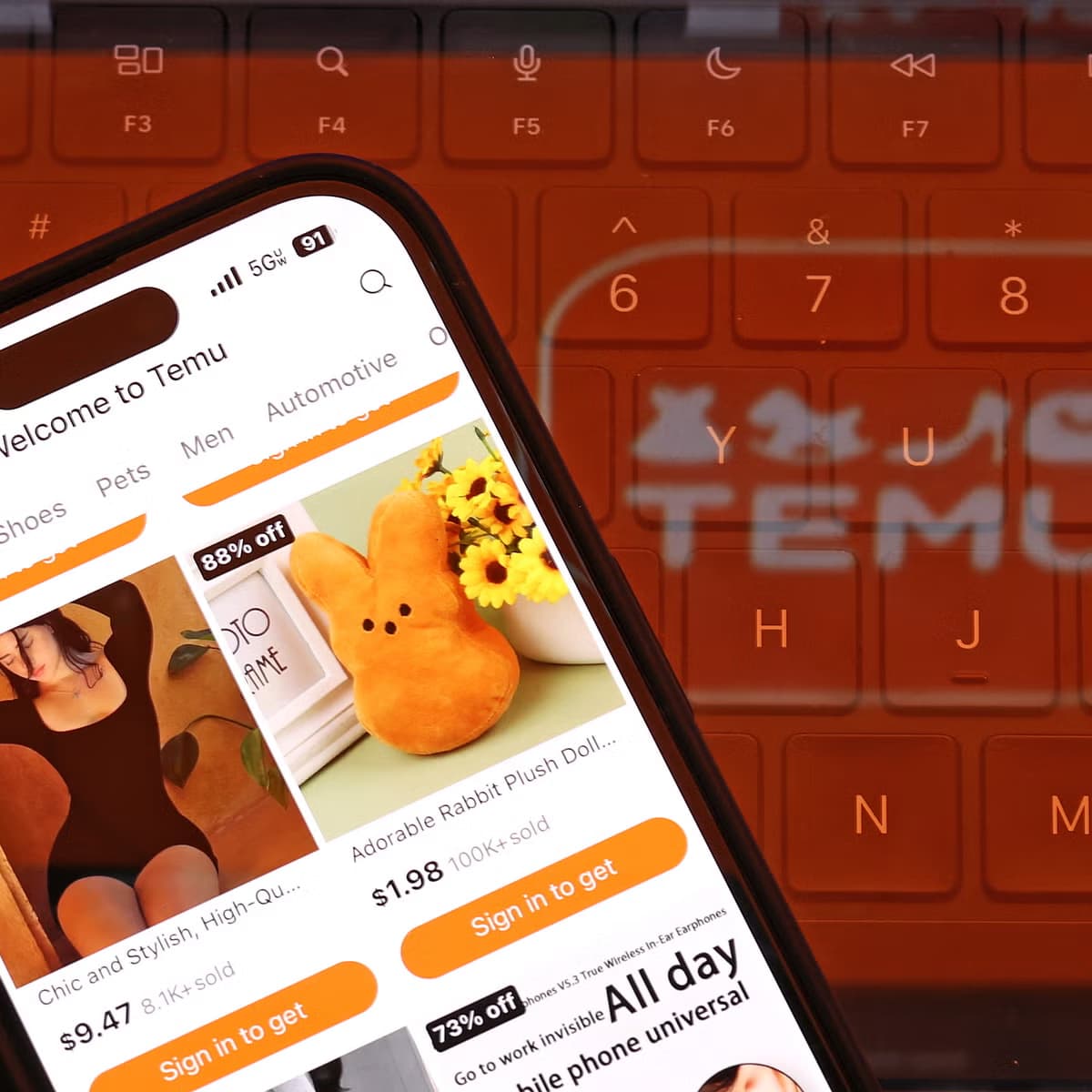 Typer af belønning for ny registrering på Temu