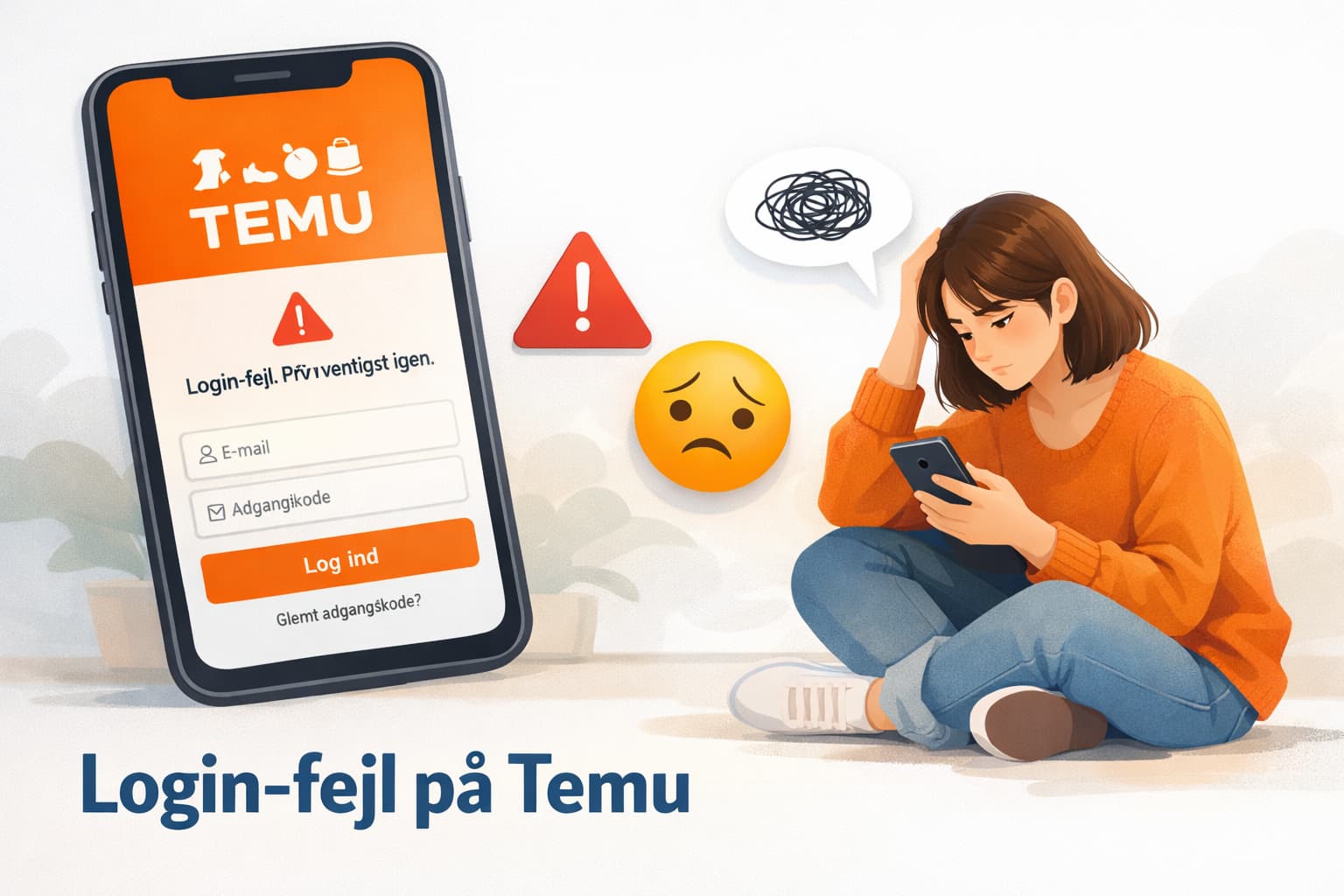 Temu login-fejl – sådan løser du problemet hurtigt