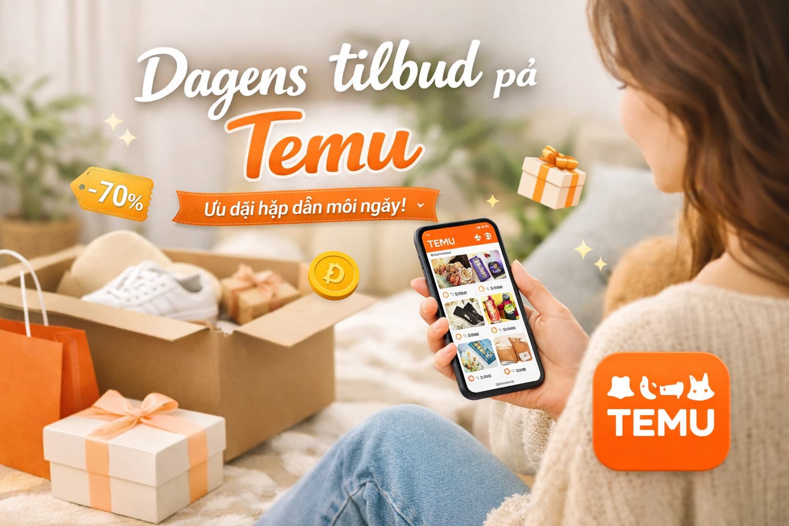 Dagens tilbud på Temu – spar stort hver dag