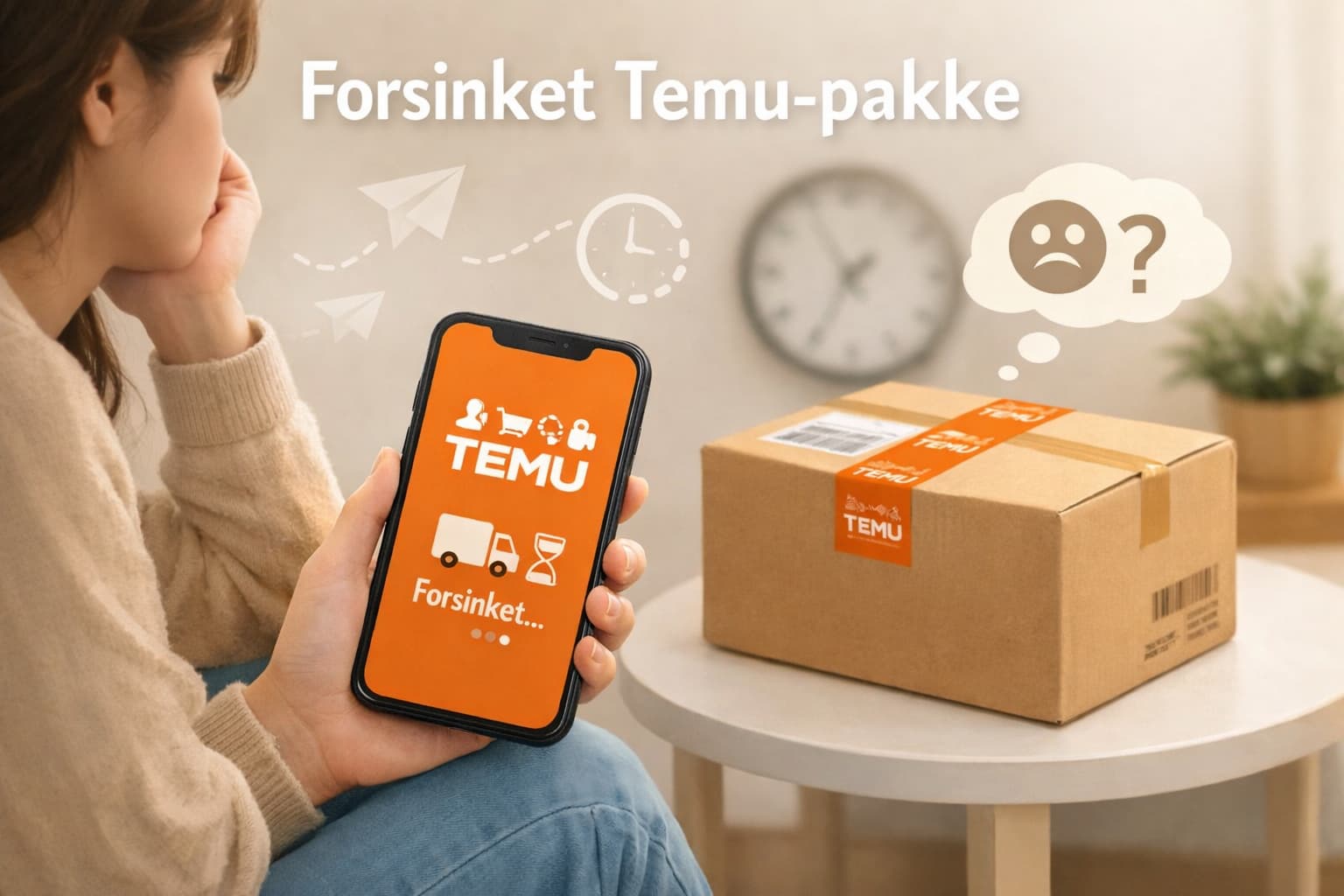 Forsinket Temu-pakke? Sådan løser du problemet hurtigt