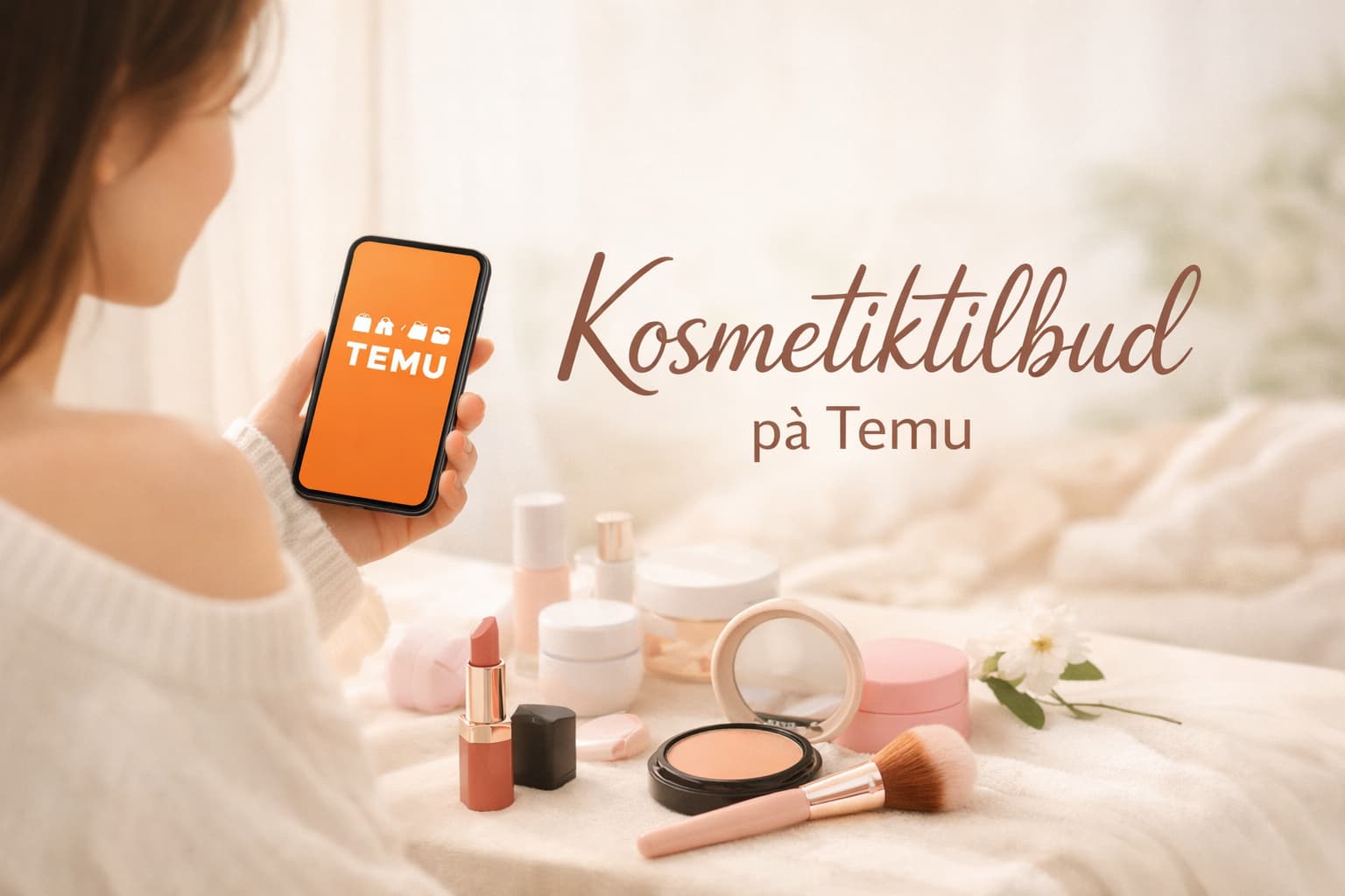 Kosmetiktilbud på Temu – skønhed til lave priser