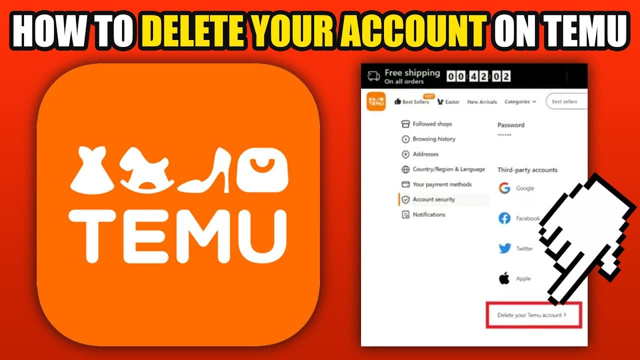 Sådan forbereder du dig før du Slet Temu-konto