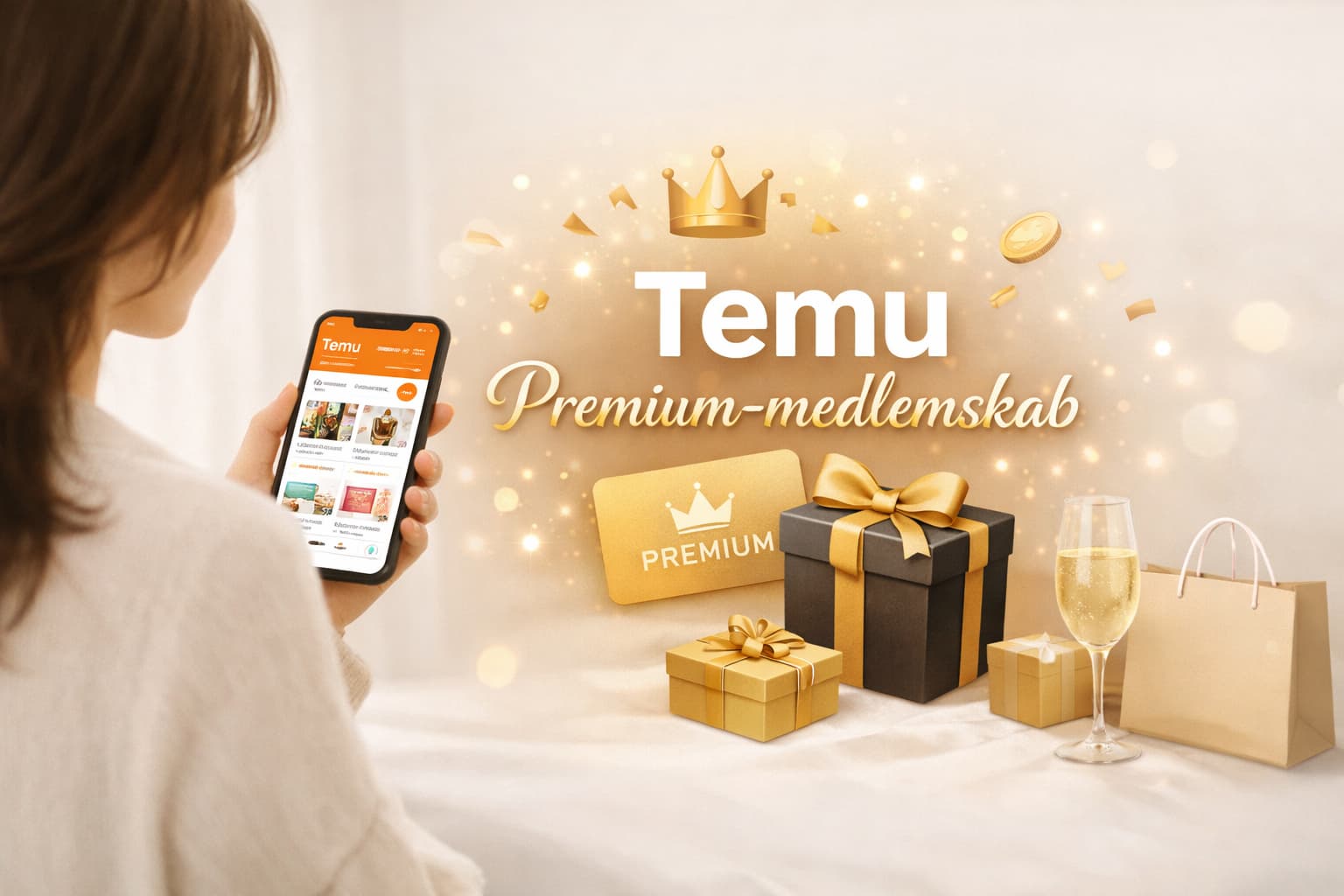 Temu premium-medlemskab og fordelene ved appen