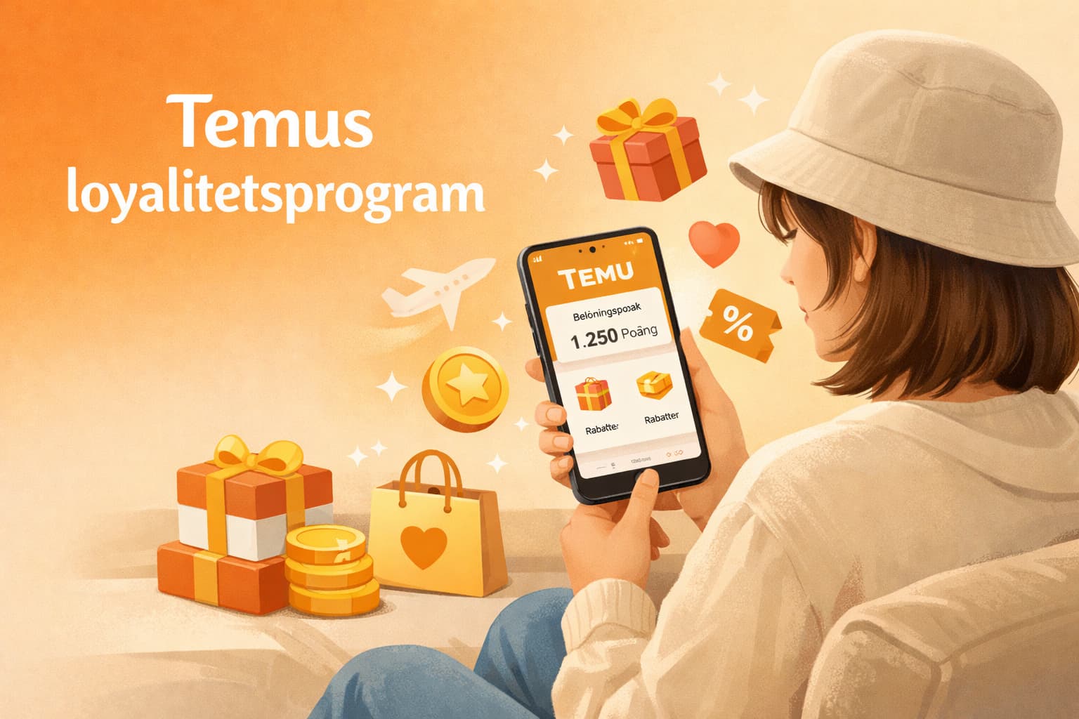 Temus loyalitetsprogram – få mere værdi i Temu-appen