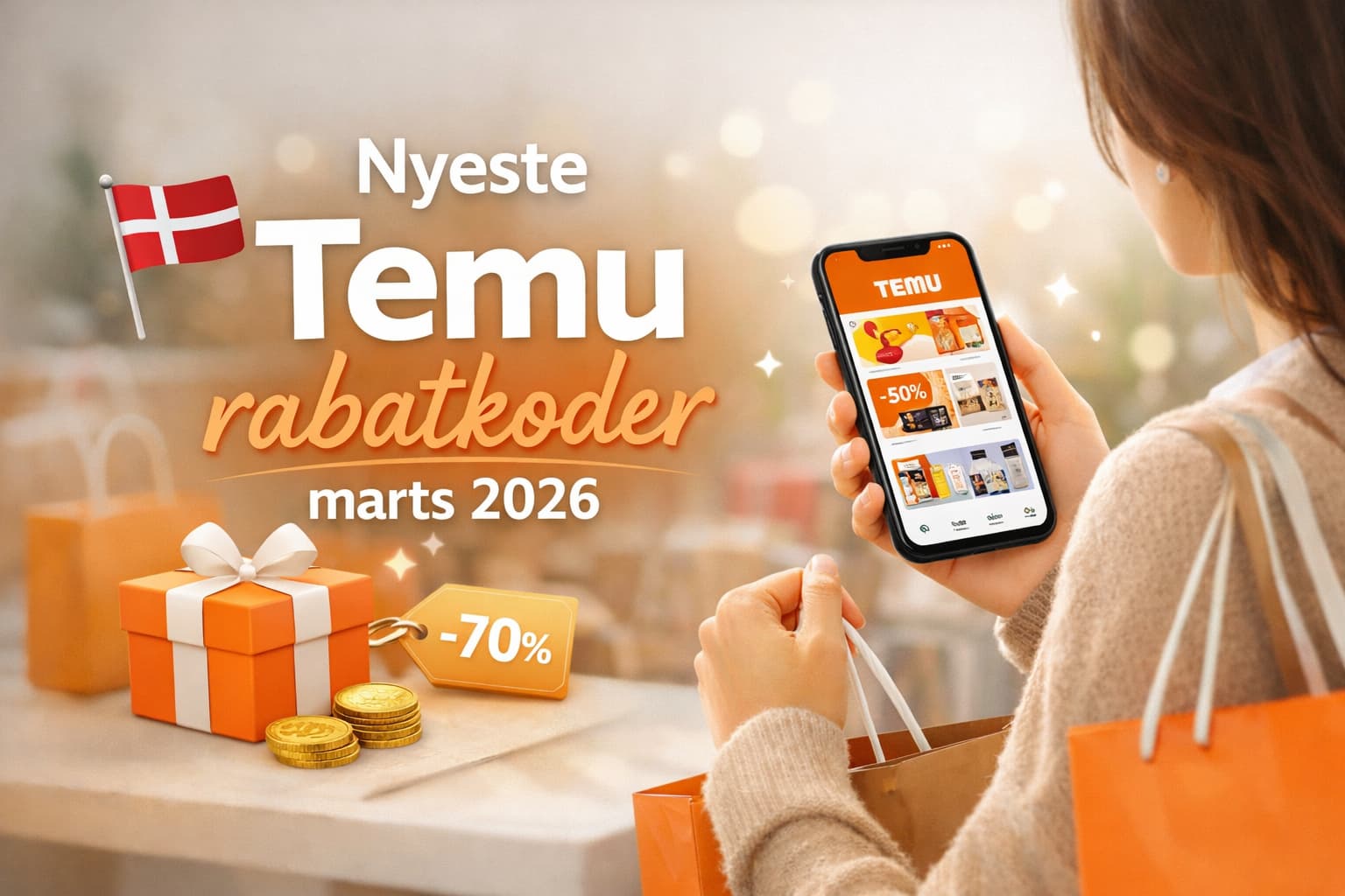 Nyeste Temu rabatkoder marts 2026 – spar stort på Temu